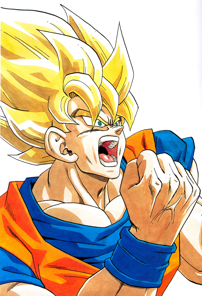 Illustration for article titled The Colorful Art of Dragon Ball